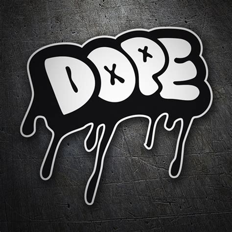 Pegatina Dope graffiti | TeleAdhesivo.com