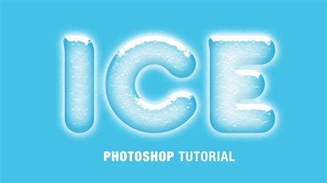 9 Ice Text Effect Photoshop Images - Disney Frozen Font Photoshop, Ice Effect Photoshop Tutorial ...