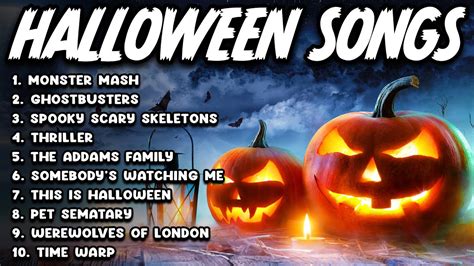 Top 100 Halloween Songs of All Time 🎃 Best Halloween Music Playlist ...