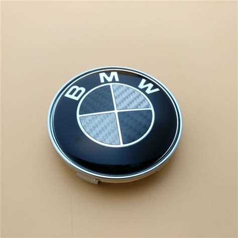 BMW Black Carbon Style Wheel Center Caps - CARTiil - Luxury Car Parts And Accessories