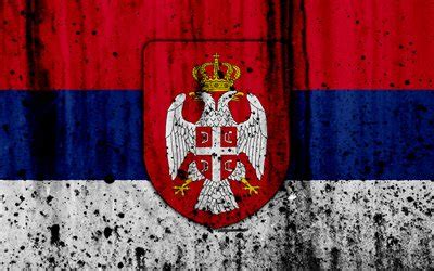 Download wallpapers Serbian flag, 4k, grunge, flag of Serbia, Europe, Serbia, national symbolism ...