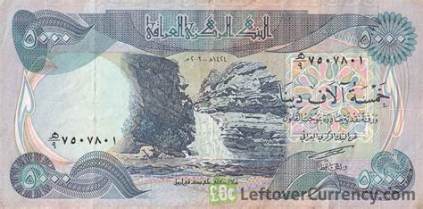 current Iraqi Dinar banknotes - Exchange yours now