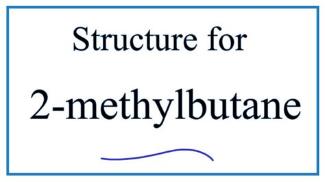 Line Structure For 2 Methylpropane