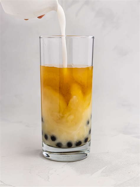 Passion Fruit Bubble Tea (Sugar-Free) | Foodaciously