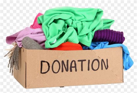 Download Donation Box Original - Clothes Drive For Homeless Clipart Png Download - PikPng