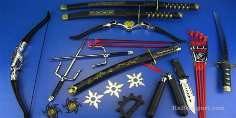 Different Types of Ninja Weapons and Their Uses | Knife Import