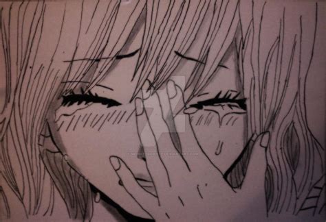 Sad Anime Girl Crying by MonkeyDDante on DeviantArt