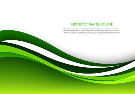 Green abstract wave background - Download Free Vector Art, Stock ...