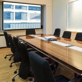 Office Projectors and Projector Screens For Business