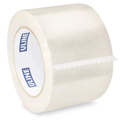 Uline Industrial Tape - 2 Mil, 3" x 110 yds, Clear S-445 - Uline