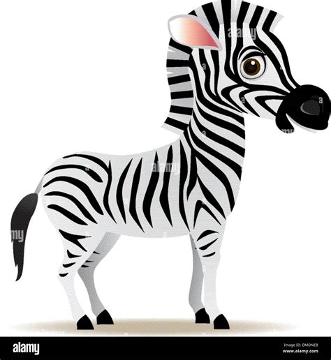 Cute zebra cartoon Stock Vector Image & Art - Alamy