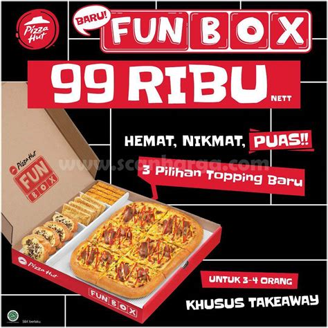 PIZZA HUT FunBox Promo Menu Baru TakeAway Pizza Hut hanya Rp.99.000 ...