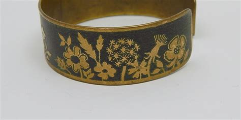 brass cuff bracelet | Antiques Board