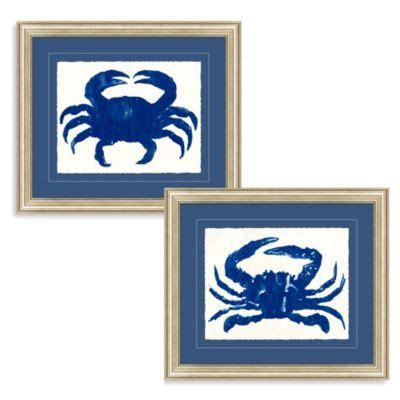 Blue Crab Framed Wall Art | Framed wall art, Wall art, Coastal artwork