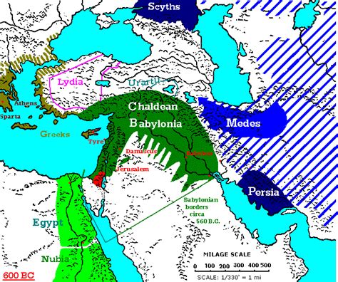 Map Of Ancient Chaldean Empire