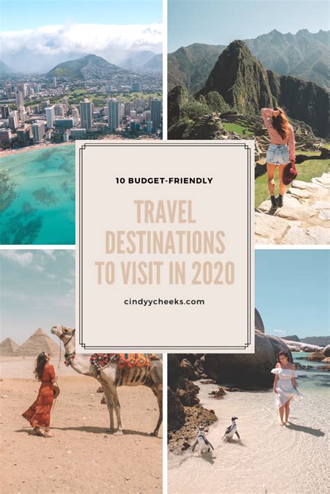 10 Budget-Friendly Destinations to Visit in 2020 in 2020 | Budget friendly travel, Travel ...