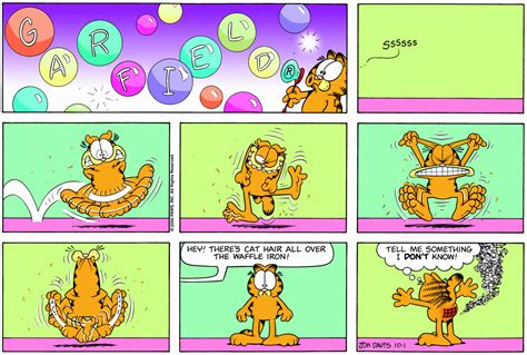 Garfield, October 2000 comic strips | Garfield Wiki | Fandom