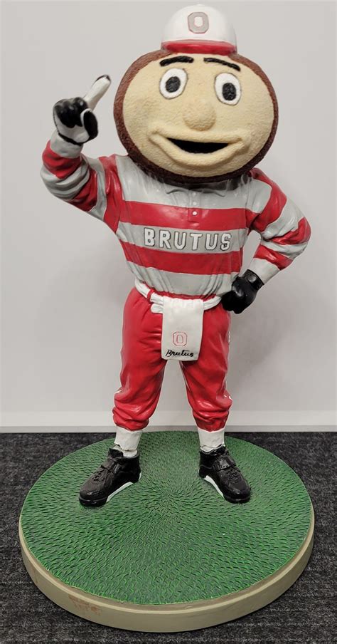 RARE 1998 Brutus the Buckeye Ohio State University Officially Licensed Statue - Bosley Auctioneers