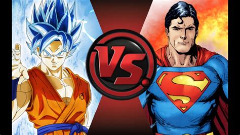 GOKU vs SUPERMAN! Cartoon Fight Club Episode 30! - YouTube