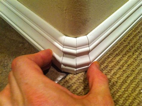 Small pieces of baseboard will help negotiate rounded corners | Home and Garden | Life