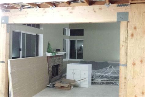 Removing A Load Bearing Wall And Replacing With Beam – Wall Design Ideas