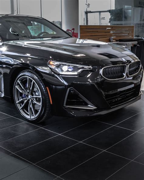 2022 BMW M240i Coupe looks dapper in Black Sapphire