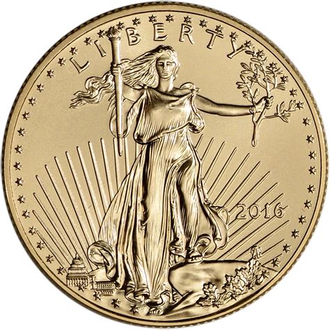 Value of 2016 $25 Gold Coin | Sell .5 OZ American Gold Eagle