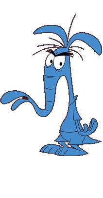 The Blue Aardvark always comes up with plans to eat the Red Ant, but he fails every time and s ...