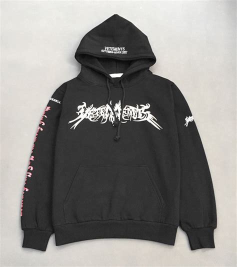 2021 New Arrive Vetements Oversize Loose Hoodies Pentagram Total Darkness Letter Printed Women ...