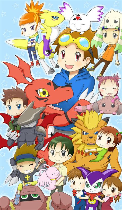 Image - Digimon Tamers All Characters (#1716572) - HD Wallpaper & Backgrounds Download