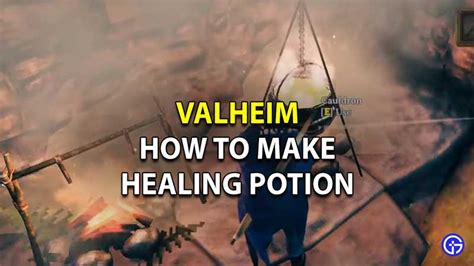 Valheim: How To Make Health Potions | Craft Healing Potions