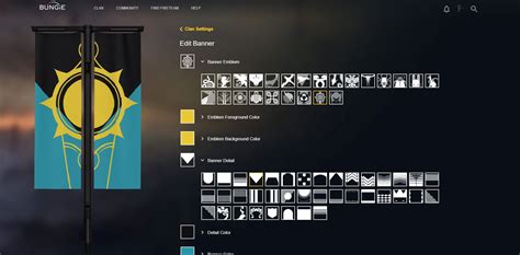 Destiny 2 Clan Banner Creator | AllGamers