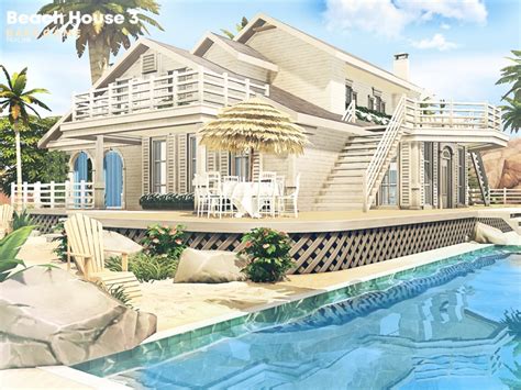 Beach Honeymoon 2 House By Pralinesims At Tsr 187 Sims 4 Updates - Bank2home.com