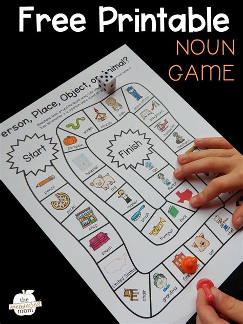 Noun game - The Measured Mom