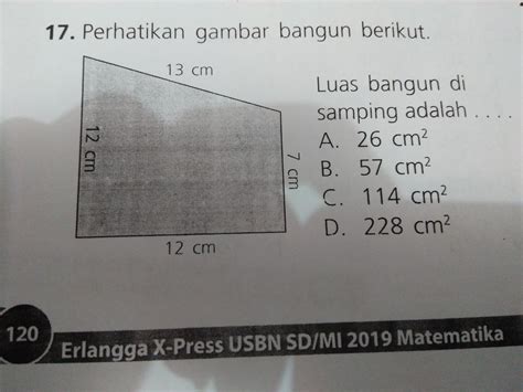 rumus luas trapesium sembarangan - Benjamin Ince