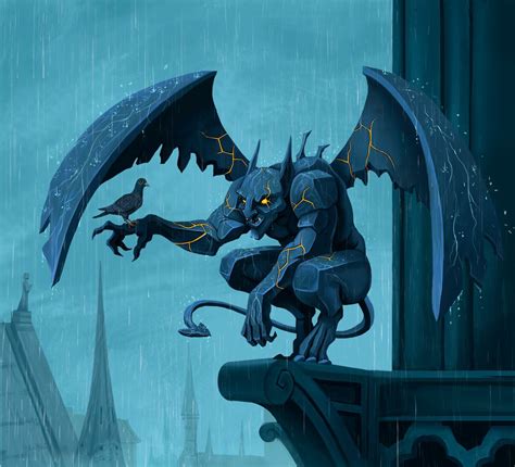 Drawings Of Gargoyles