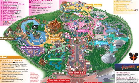 Disneyland Paris Map Printable - Free Printable Maps