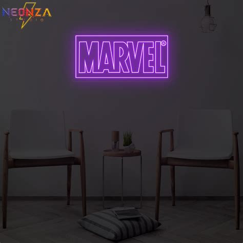 Marvel Neon Sign at Rs 3999.00 | Bengali Mohalla | Ambala | ID: 25988377991