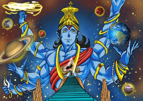 Lord vishnu | Behance :: Behance