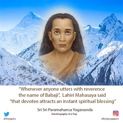 Sri Sri Paramahansa Yogananda: Babaji