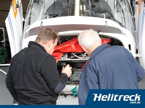 Helicopter Maintenance - Helitreck Helicopters Sydney