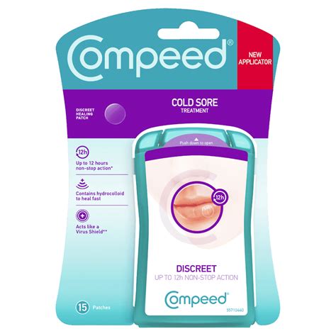 Compeed Discreet Cold Sore Healing Patches 15pk – Discount Chemist