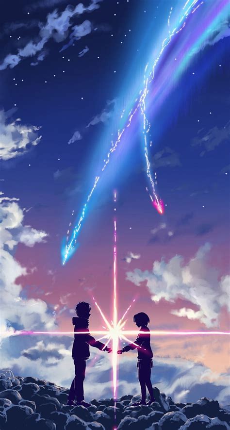 Your name, 2016, anime, comet, kimi no na wa, love, movie, HD phone ...