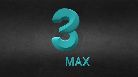 3ds Max Logo - Download Free 3D model by CGKurosh (@kurosh333333) [8448983] - Sketchfab