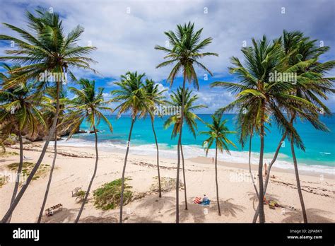 Bottom Bay Beach ,St.Philip Perish , Barbados Caribbean Stock Photo - Alamy