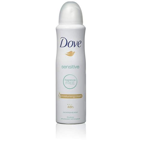 New 1 Pack Dove SENSITIVE FRAGRANCE FREE Deodorant Antiperspirant Spray ...