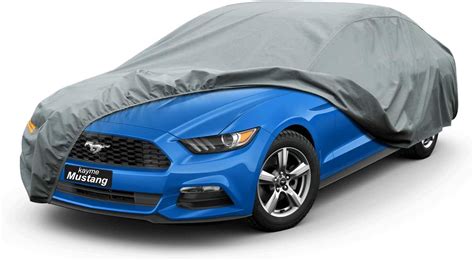 Kayme Heavy Duty Car Cover Custom Fit Ford Mustang/Shelby/Mustang GT GT350 GT500 (1965-2023 ...