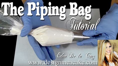 Learn how to work with the Piping Bag.