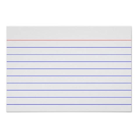 3X5 Note Card Template - Detrester.com