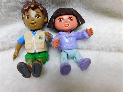 Mattel Diego & Dora Explorers Toy Action Figures - Etsy